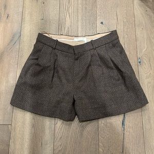 Chloe wool shorts